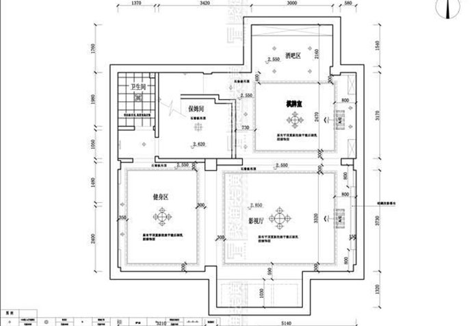 松江區(qū)新弘墅園271.7㎡別墅現(xiàn)代風(fēng)格裝修