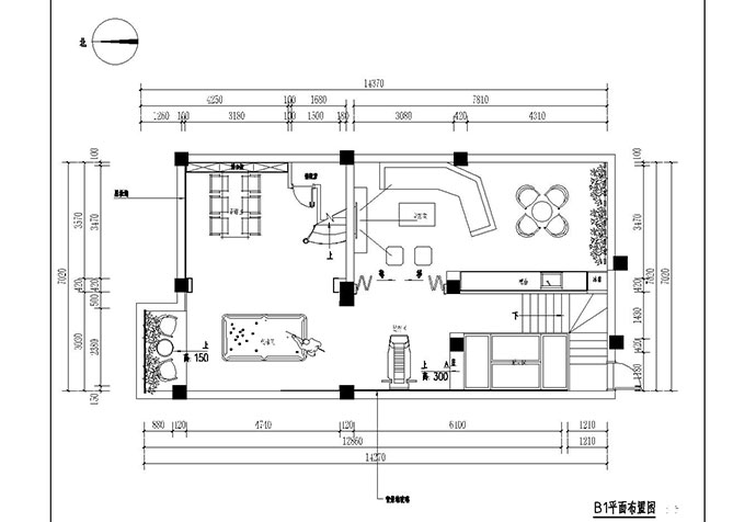 遠洋鴻郡320m2別墅簡歐風格裝修