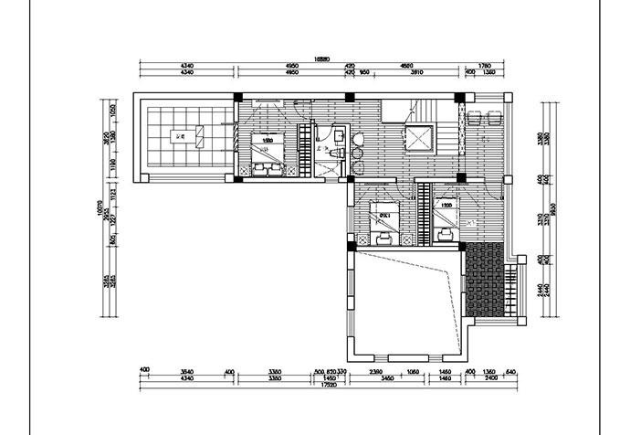 東灘花園130m2 別墅新中式風(fēng)格裝修