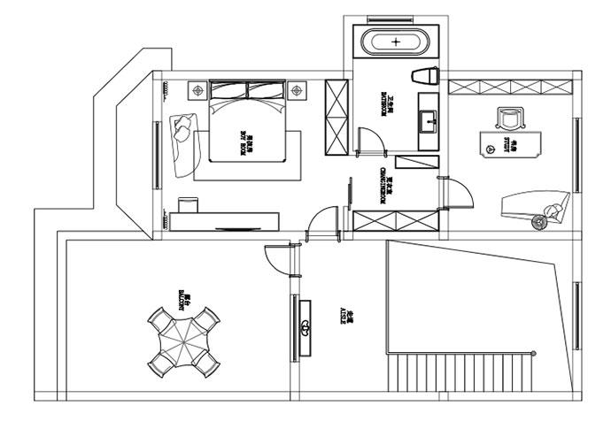 寶山區(qū)自建別墅480㎡現(xiàn)代風格裝修