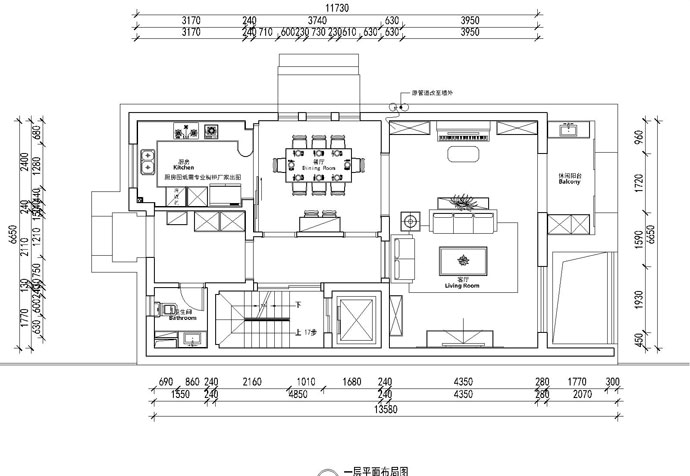 青浦區(qū)海上灣330㎡別墅現(xiàn)代混搭裝修