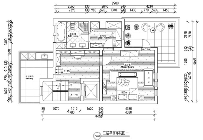 青浦區(qū)海上灣330㎡別墅現(xiàn)代混搭裝修