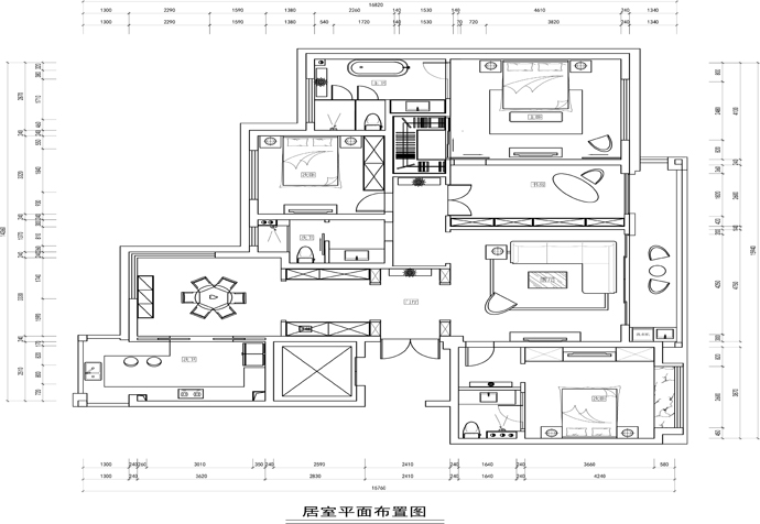 浦東新區(qū)尚海酈景190㎡公寓歐式風(fēng)格裝修